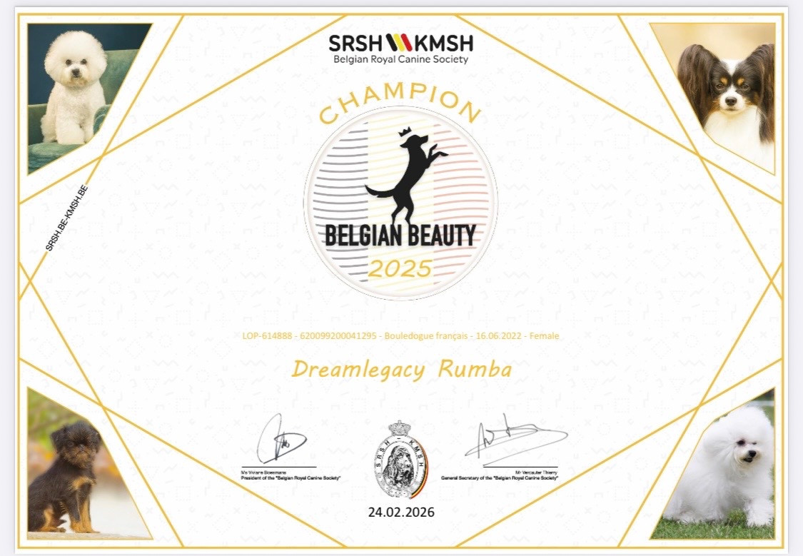 Championne de Belgique 2026